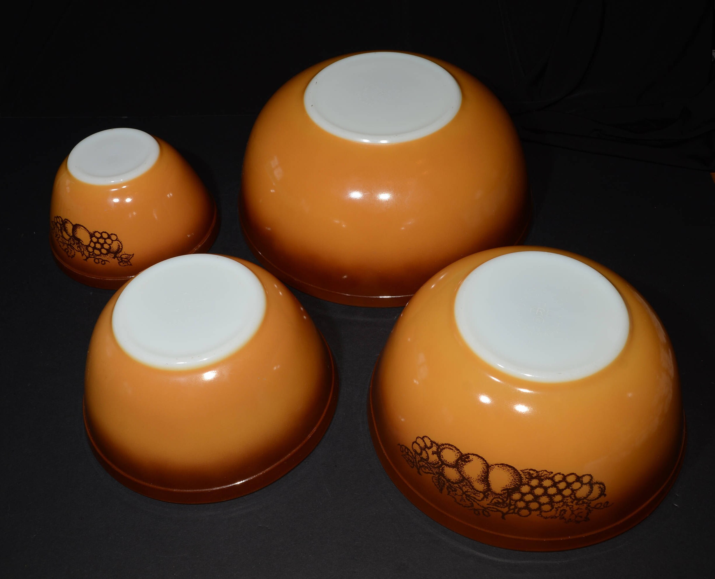 PYREX オールドオーチャードボウル コンプリートセット 4個入り