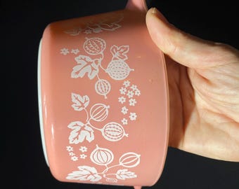 パイレックス ピンク グーズベリー キャセロール皿 3点セット 蓋付き