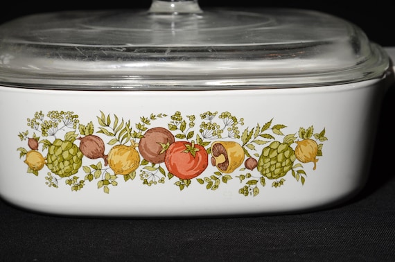 CORNING WARE／キャセロール CORNING Ware 2クォート ヴィンテージ スパイスオブライフ