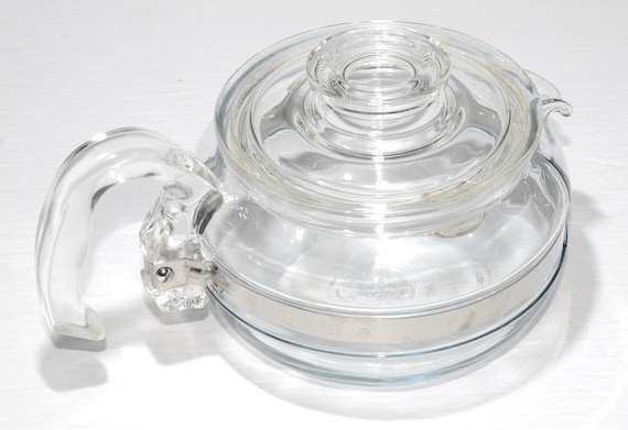 PYREX フレームウェア 6カップ ガラスティーポット ティーポット 8446B 