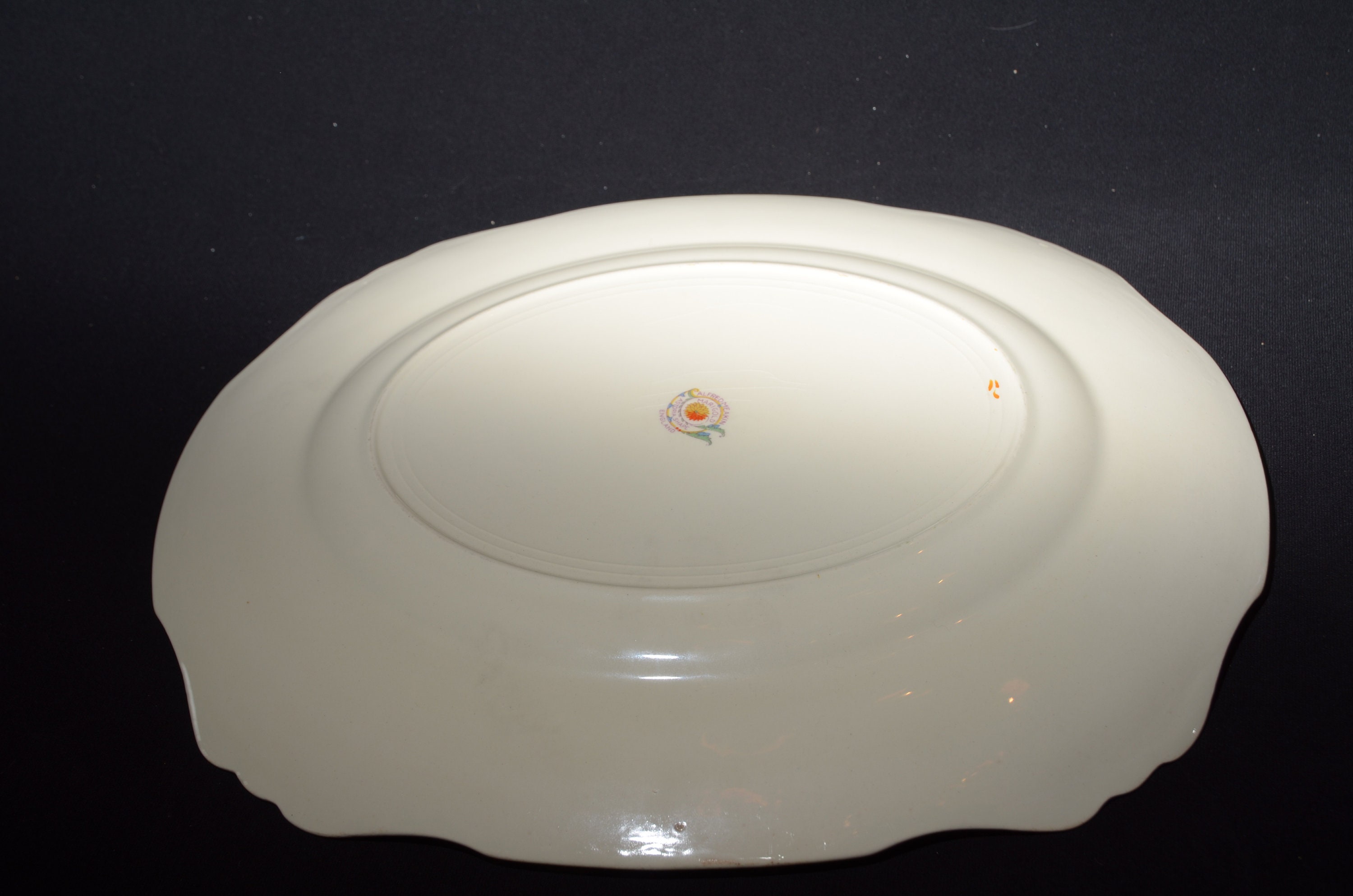 Large Serving Platter Turkey Platter ALFRED MEAKIN Marigold Etsy