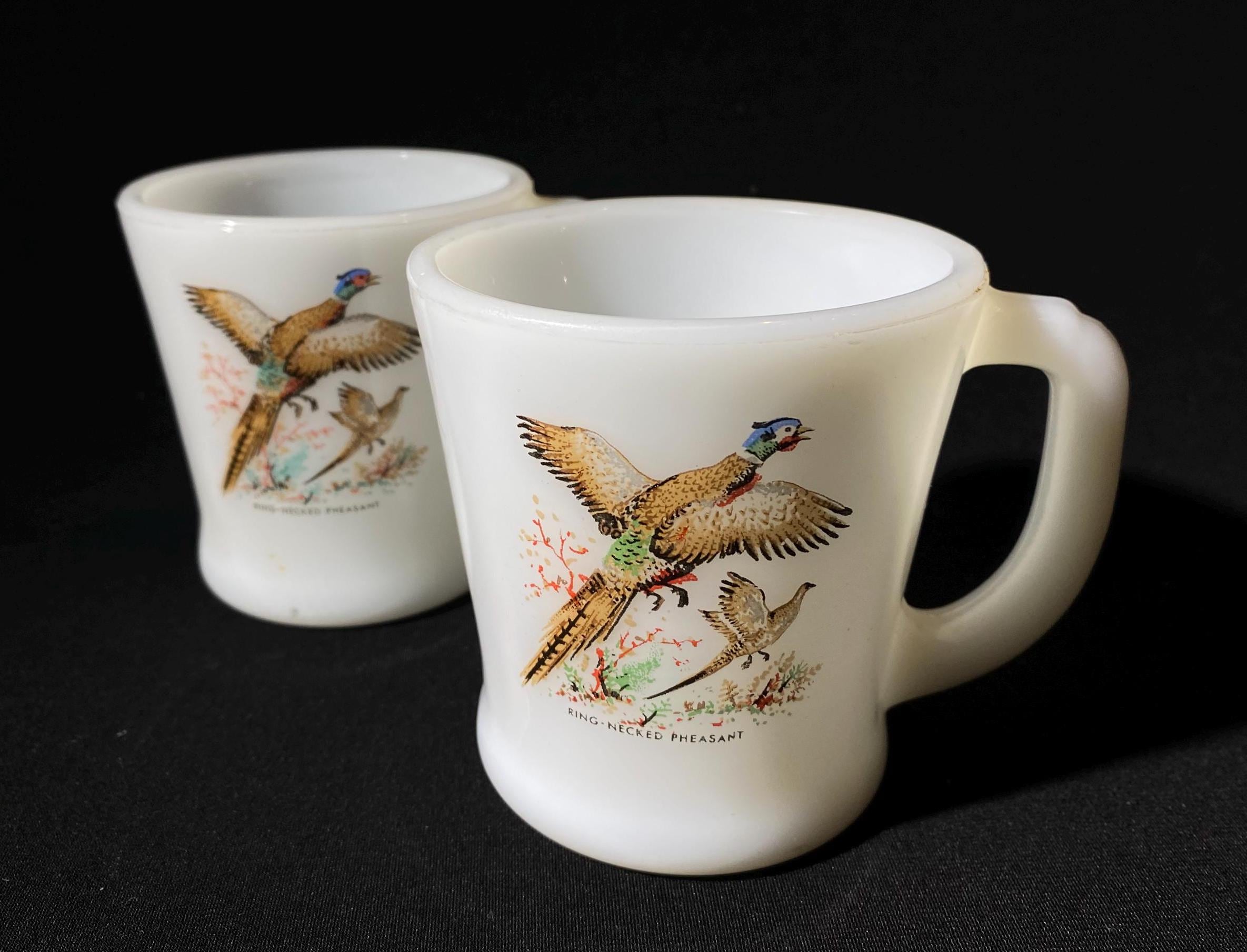 Fire king bird mugs - Etsy 日本