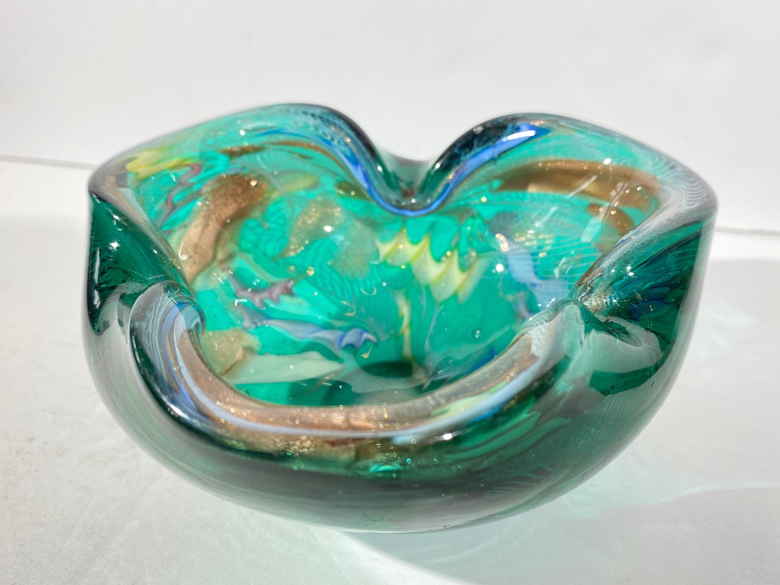 Murano glass ashtray - Etsy 日本