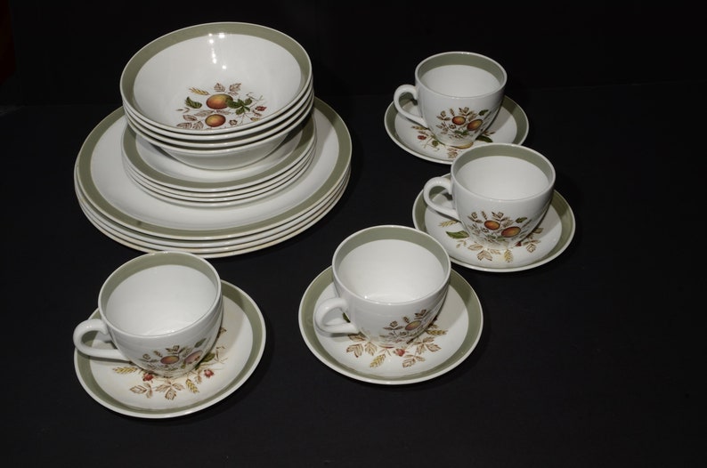 Vintage Alfred Meakin Hereford Staffordshire Dinnerware Etsy