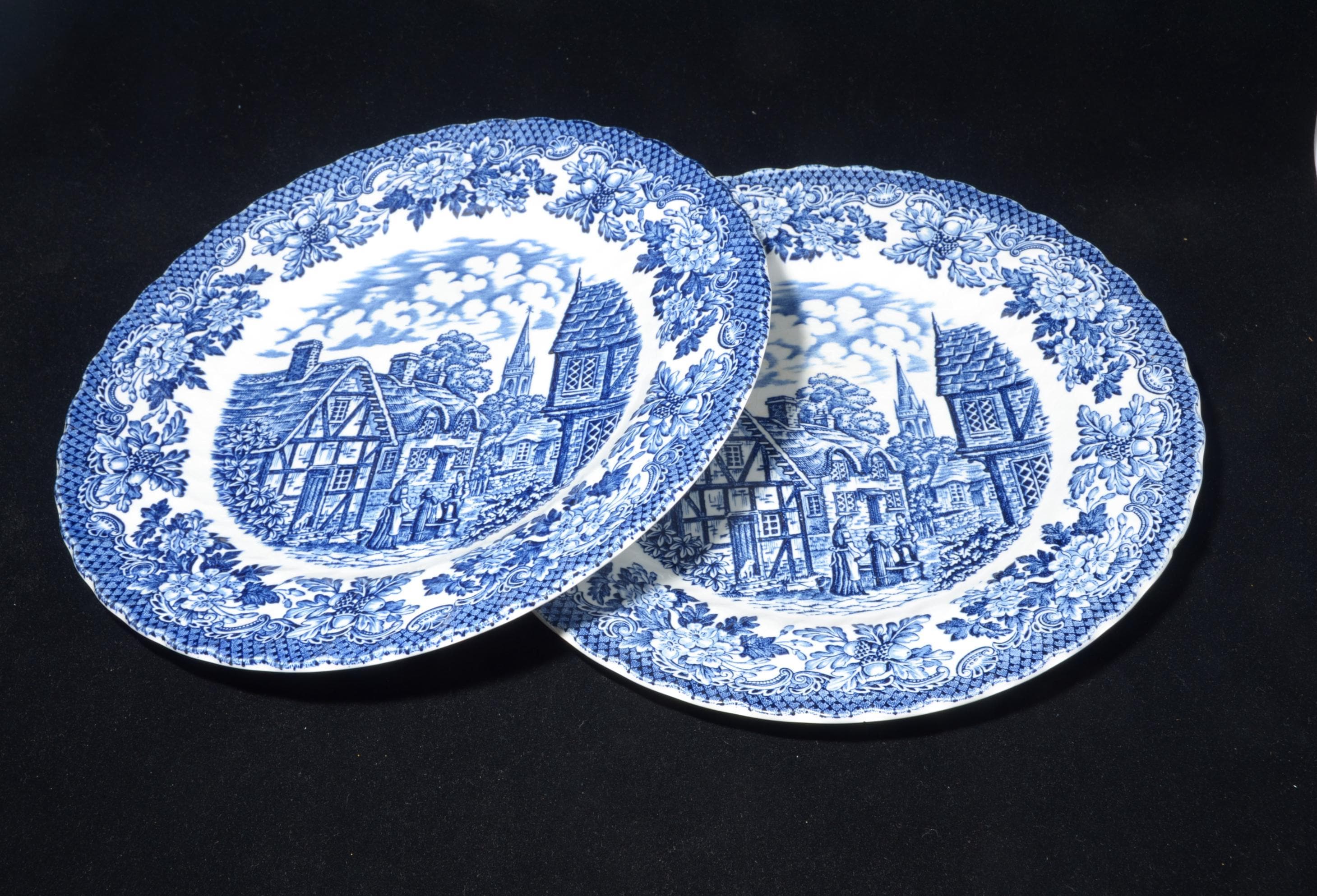 Merrie Olde England 食器セット Set of 2 Merrie Olde England Dinner Plate 10 Inches by British