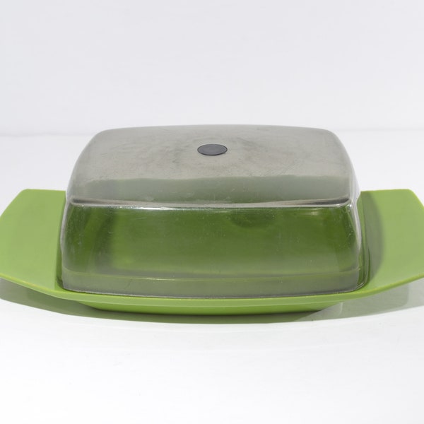 Green Butter Dish Etsy