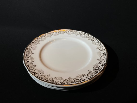 Set of 4 ALFRED MEAKIN Traditional Ironstone Side Plate Dessert 6