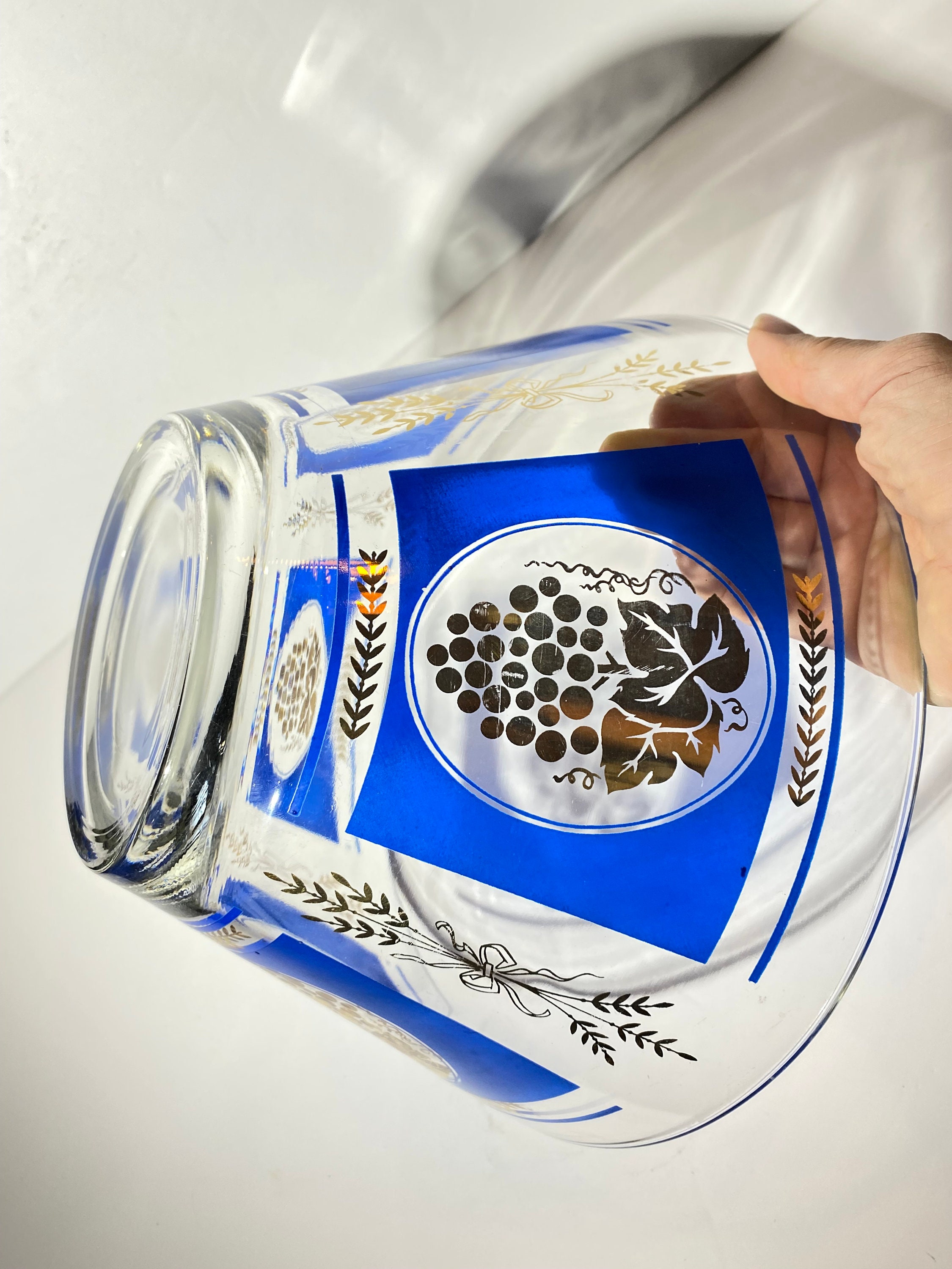 Vintage Chipndip Set Chip and Dip Set Glass Anchor Hocking Etsy