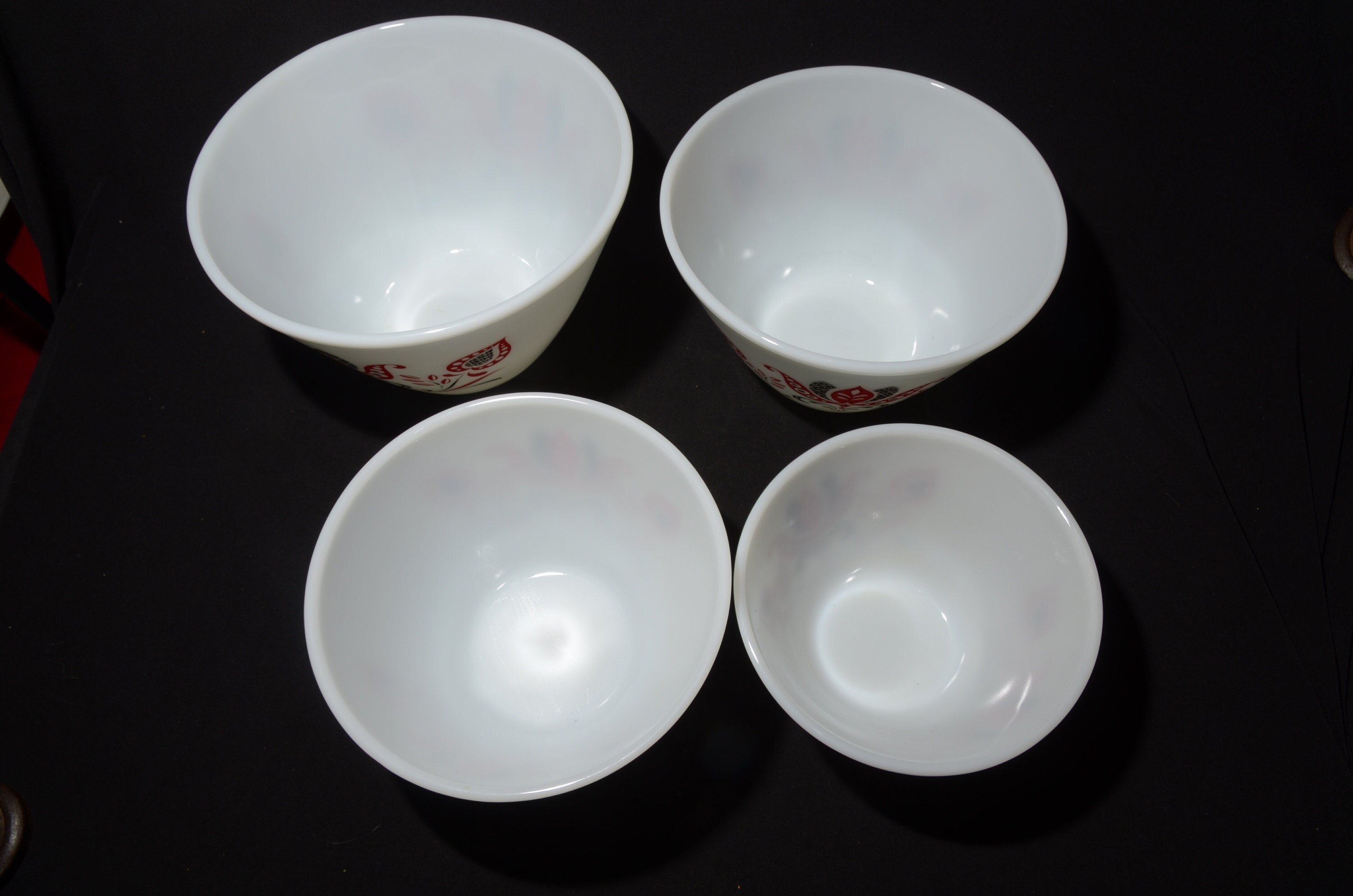 Amazon.com | Fire King Milk Glass Ovenware Serving Bowl 1.5