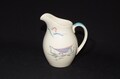 Royal Doulton Creamer Jug Venetian Scenes milk jug milk pot vintage made in England blue handle gondolas