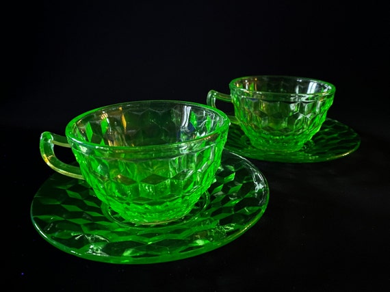 Vintage Inspired Glass Teacup from Apollo Box