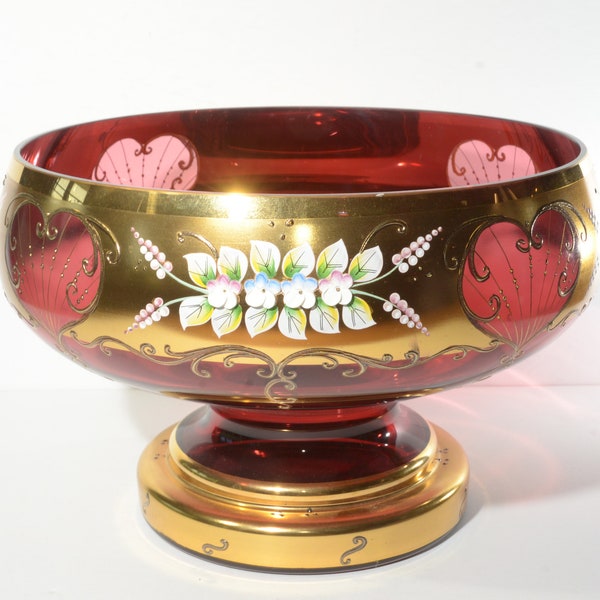 Bohemian Punch Bowl Etsy