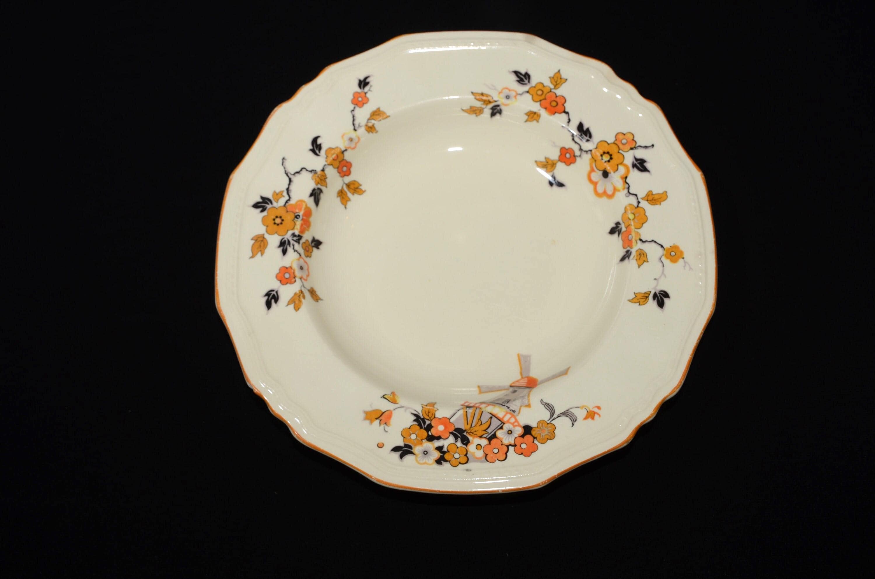 Vintage ALFRED MEAKIN Marigold Delicia Windmill Astoria Shape