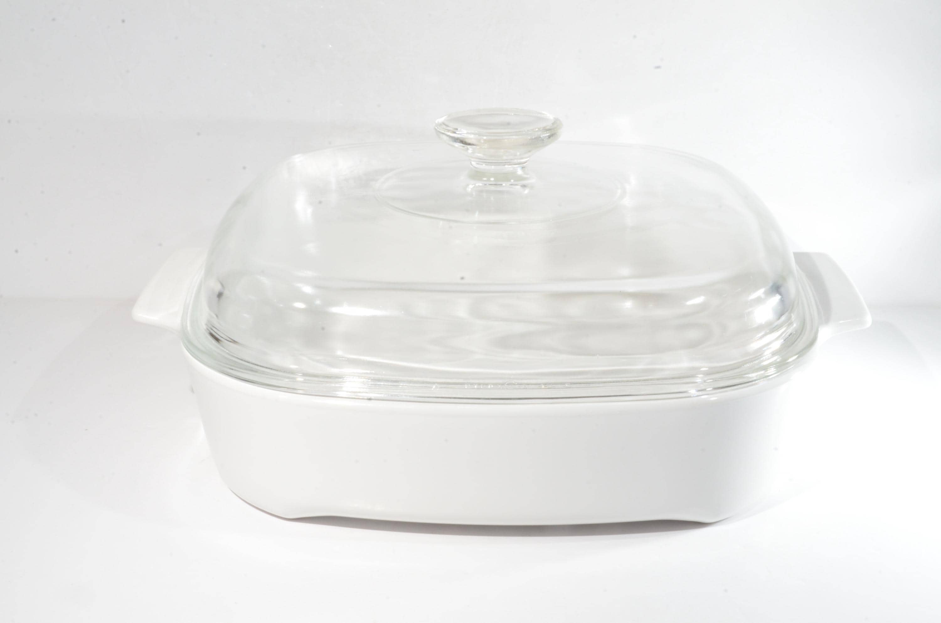 1 CORNINGWARE 1 & 1,5 Qt COPERCHIO IN PLASTICA BIANCA A-1-PC - Foto 3