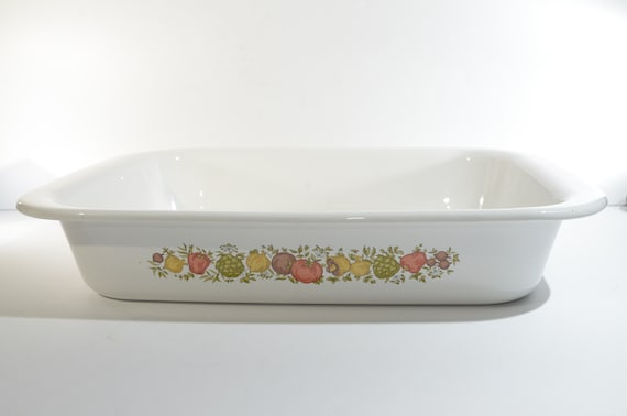 CORNING WARE Spice of Life Roasting Pan Rectangular Casserole Dish Spice of  Life Extra Large A21-B-8 4 Liter Canada 36X29X6 Cm -  Norway