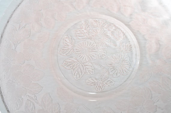 マクベスエバンス 大判プレートピンク2枚 ハナミズキ マクベス