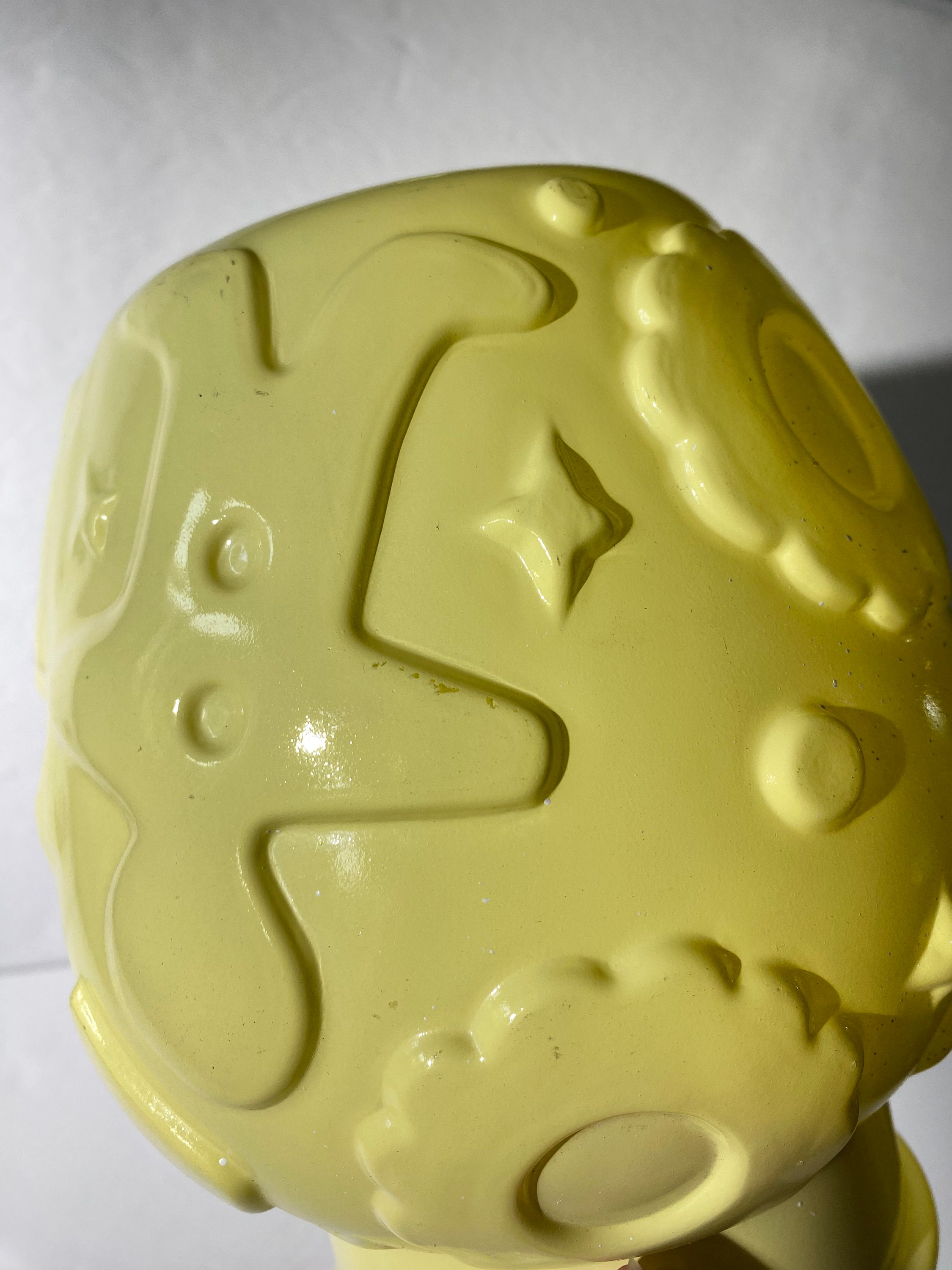 ヴィンテージ ヘーゼル アトラス イエロー ビスケットジャー クッキー