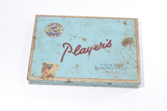 Players Navy Cut Tin 