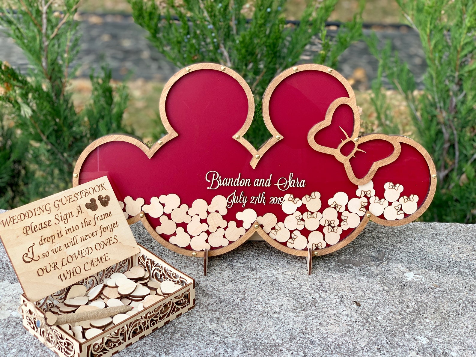 Disney Fan Wedding Guestbook Wedding Guestbook Disney Guest Etsy