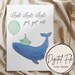 PRINTABLE Whale Birthday Card Gift Card for Her, for Him, for Kids ...