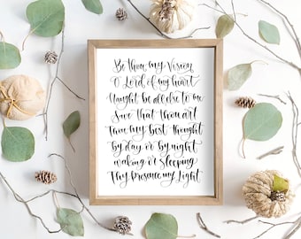 Be Thou My Vision Digital Druck Download Hymne