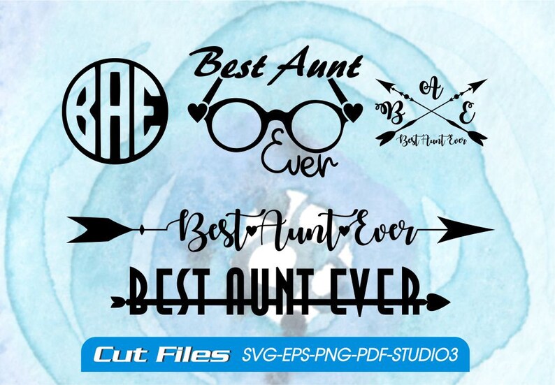 Free Free 228 Love My Aunt Svg SVG PNG EPS DXF File
