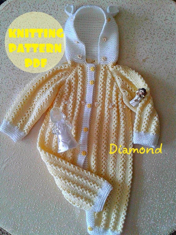 Knitting Pattern Baby Romper Pdf Knitting Pattern Hooded Jumpsuit Knitted Overalls Newborn Knit Pattern Reborn Doll Or 0 18 M Knitting Pattern Baby Romper Pdf Knitting Pattern Hooded Jumpsuit Knitted Overalls Newborn Knit Pattern Reborn Doll Or 0 18 M