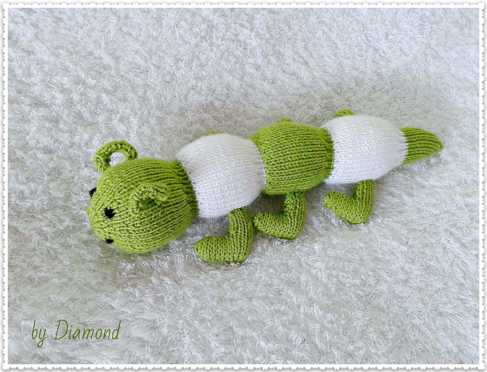KNITTING PATTERN Caterpillar Toy Pattern PDF Instant Etsy