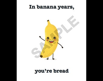 Printable Birthday Card for Nana's Birthday, Greeting Card for Nan's ...