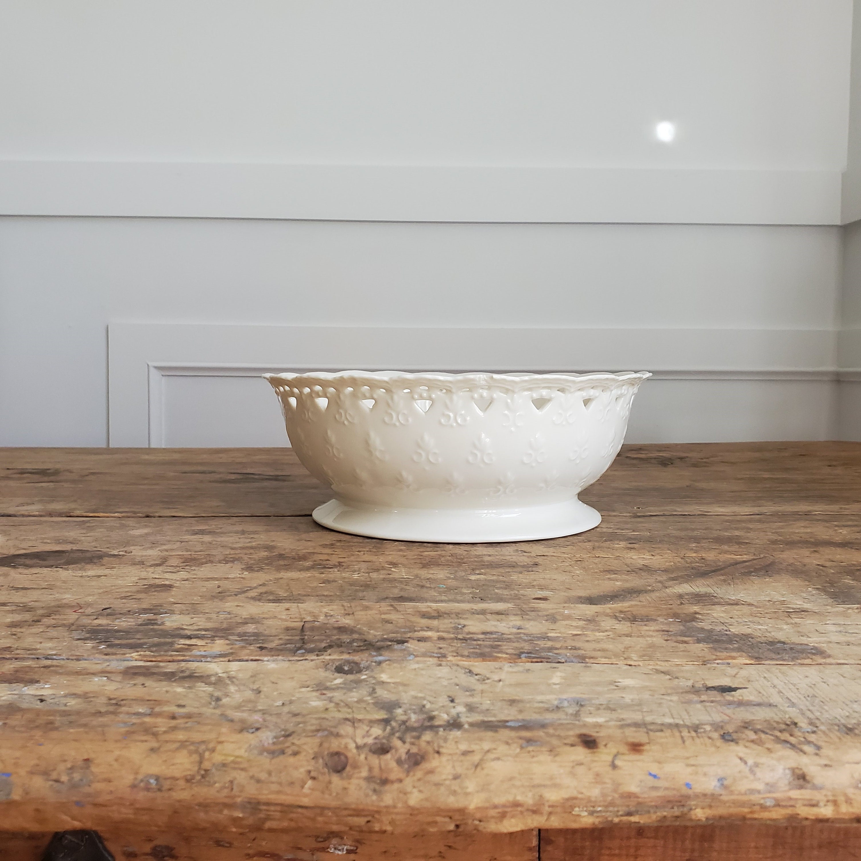 Vintage Skye Mcghie Cream Lace 4 Piece Place Setting Dinner Etsy