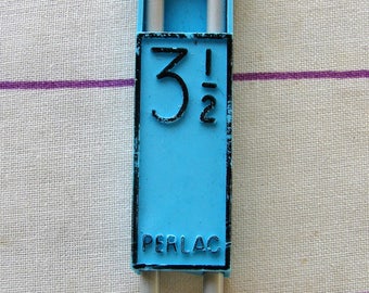 Perlac 3.5 mm aluminum knitting needles