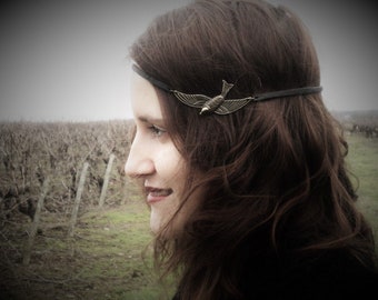 Headbandhttps://img1.etsystatic.com/193/0/15880895/il_75x75.1327742105_jq56.jpg oiseau,  chaîne bronze, élastique.