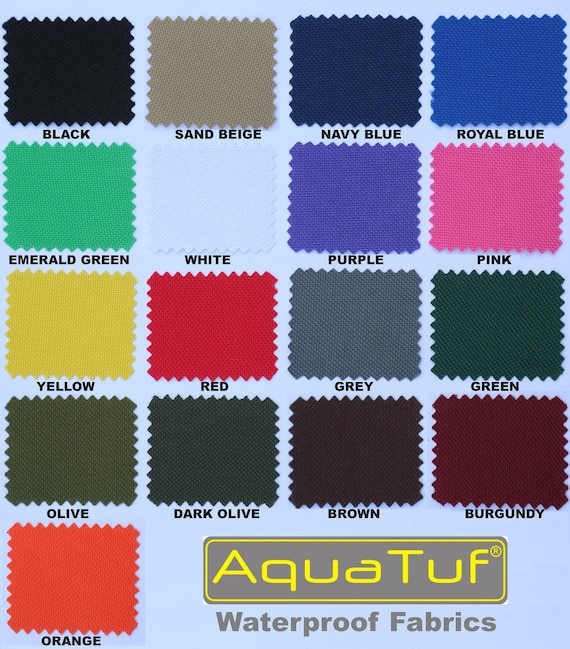 AquaTuf HEAVY DUTY TOUGH 100% WATERPROOF SD 600D OUTDOOR CANVAS