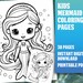 Kids Mermaid Coloring Book, Underwater Adventures Coloring Pages ...