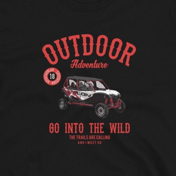 The Red Honda Talon 1000X UTV Outdoor Adventure Unisex T-Shirt