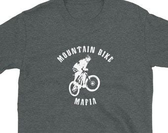 Mountain Bike Mafia Short-Sleeve Unisex T-Shirt in sizes S-4XL