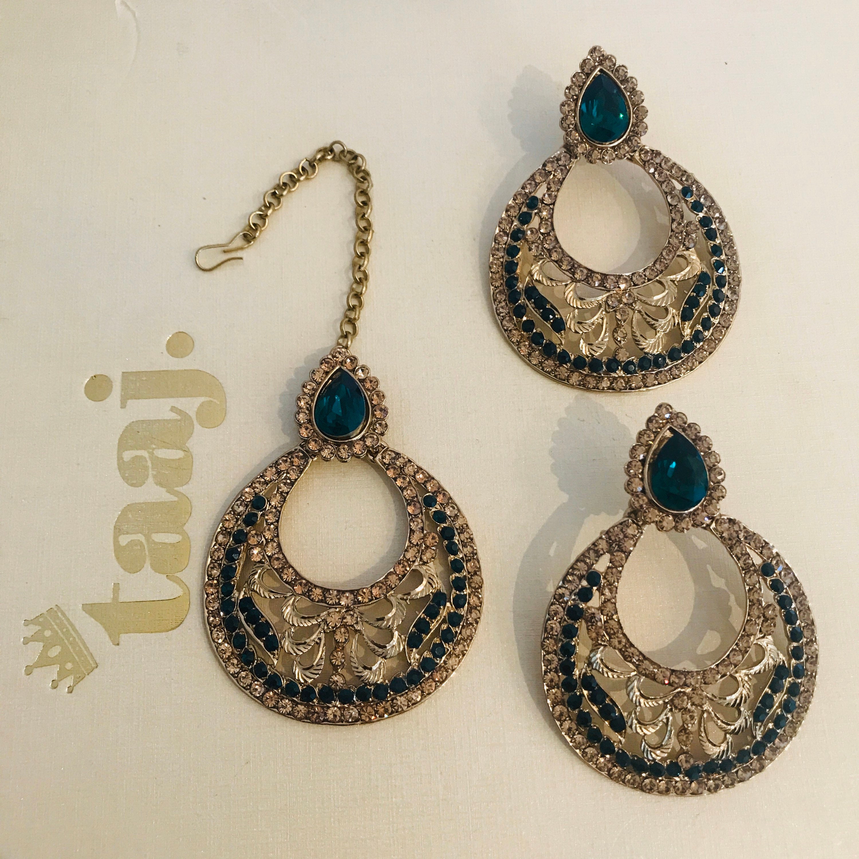 green tikka set