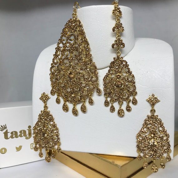 tikka and jhumar set