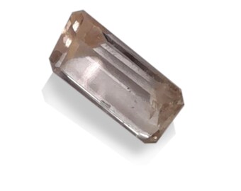 Emerald Cut Pink Morganite, 5.02 Ct, Madagascar