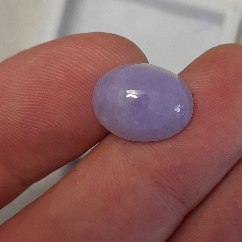 Best Burmese Lavender Jadeite Jade Cabochon 12.5 Ct High Etsy