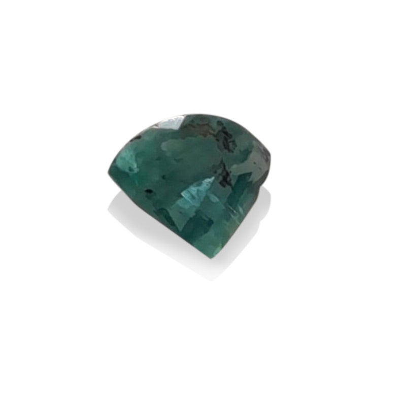 Deep Green Grass Emerald 1.14Ct, High Grade Natural Emerald, Deep Cut, Deep Grass Green Color, Earth Mined, Cut In Israel, Loos Gem image 1