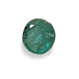 Natural Emerald 2.10ct, Lush Color, About 8.5mm ,Transparent, High Quality Gem, Perfect Round cut, Loos