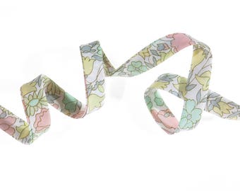 Bias Liberty Poppy e Daisy B x 50 cm, Nastro Tana Lawn per bracciale, gioielli, cucito ...