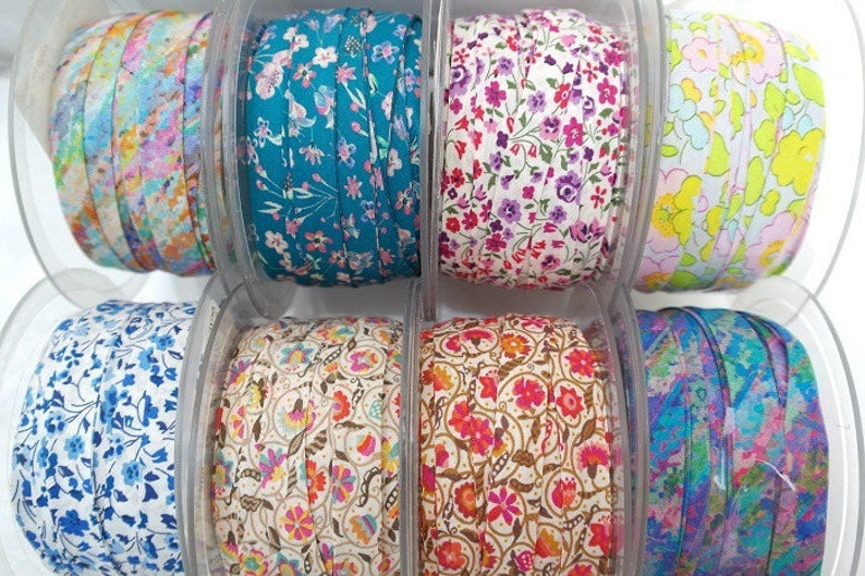 jewelry. Bougainvillea x 50 cm Tana Lawn Ribbon Bracelet Bias Liberty Betsy