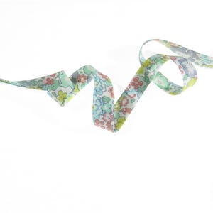 Biais Liberty Michelle B x 50 cm, ruban Tana Lawn pour bracelet , bijoux, couture... image 3