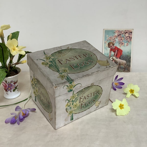 Rare Vintage Easter Egg Box