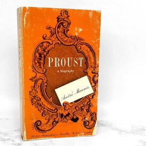 Proust: A Biography by Andre Maurois [1960 PAPERBACK]•  First U.S. Edition • Meridian Books