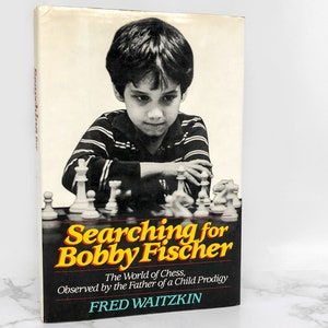 Auf der Suche nach Bobby Fischer von Fred Tailzkin [ERSTAUFLAGE] 1988 // Accessoires House // Hardcover // Vom Vater eines Wunderkindes beobachtet