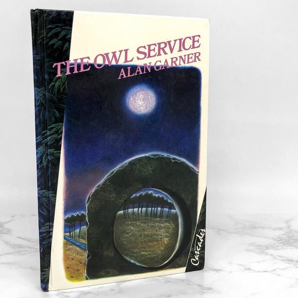 The Owl Service by Alan Garner [U.K. HARDBACK] 1992 // Harper Collins // Rare British Library Binding