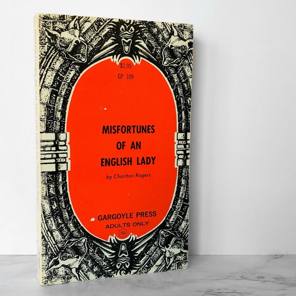 Misfortunes of an English Lady by Charlton Rogers [1969 SLEAZE PAPERBACK] // Gargoyle Press // Vintage Adult Sleaze Novel!